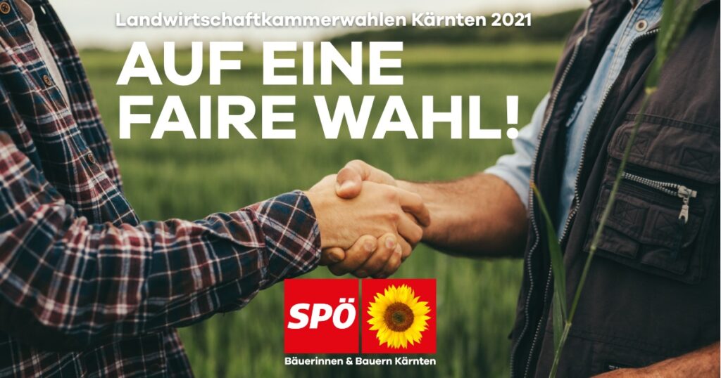 Bekenntnis zu einem fairen Wahlkampf bei Land- und Forstwirtschaftskammer in K&auml;rnten im Herbst
